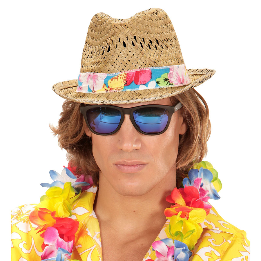 "STROHFEDORA BEACH BOYS" – Detailansicht