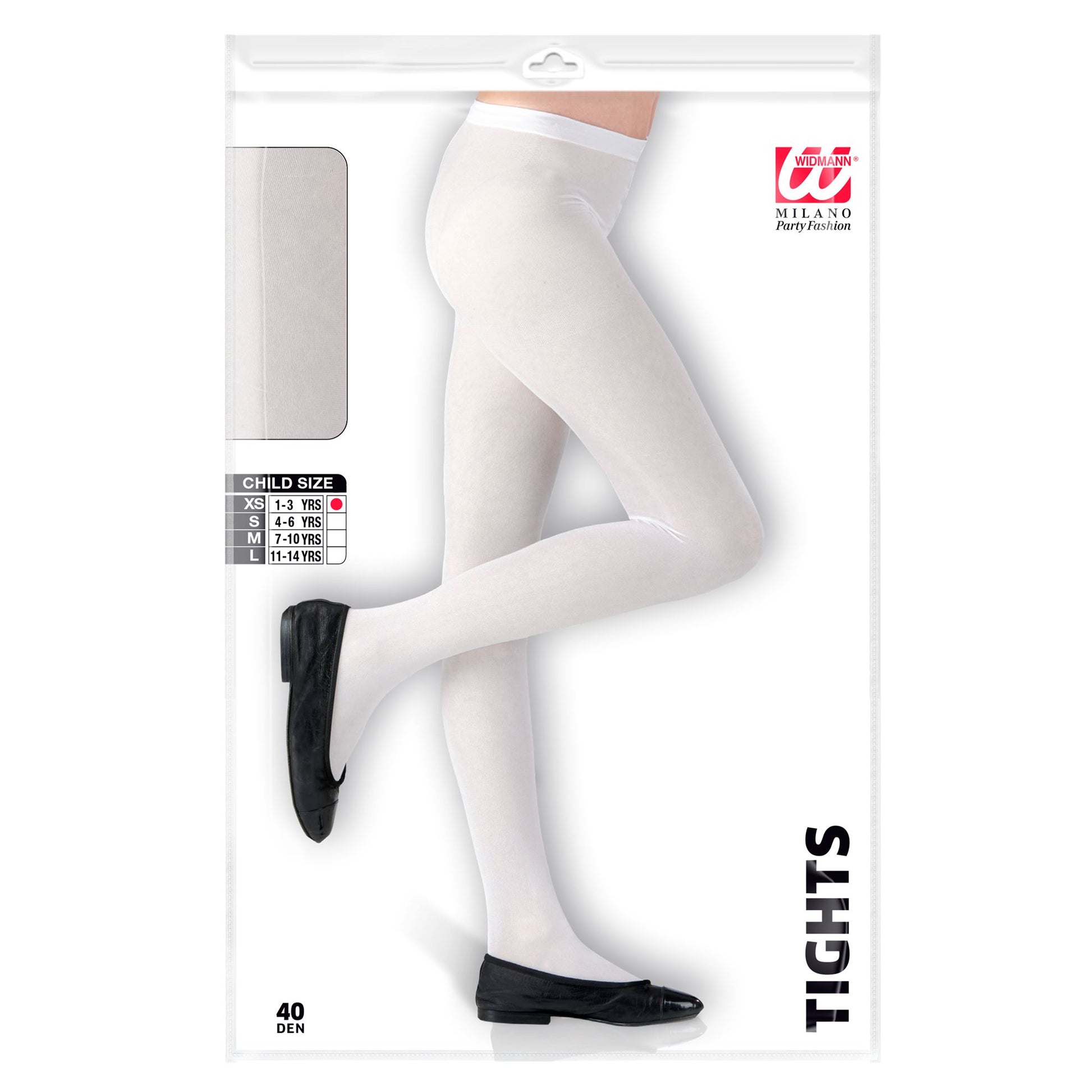 "STRUMPFHOSE WEIß" 40 DEN – Detailansicht