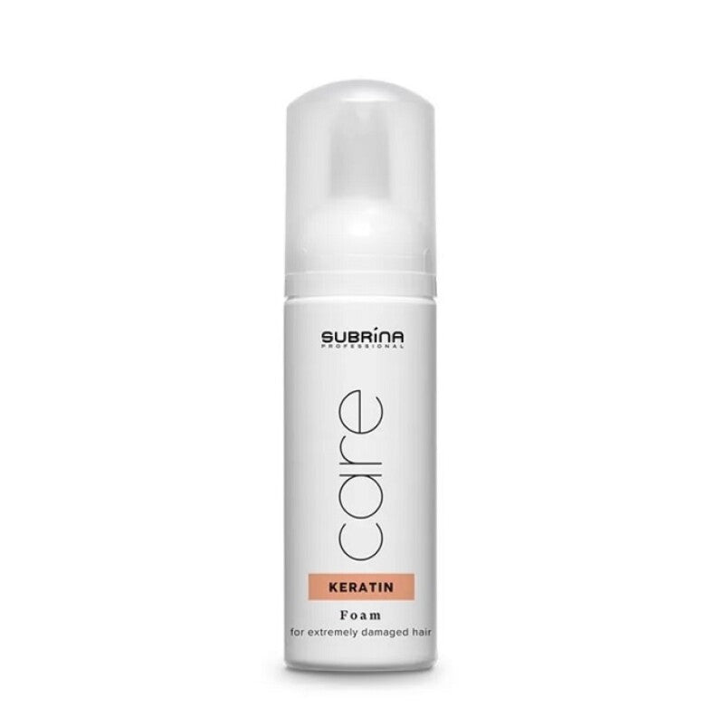 Subrina Professional Care Keratin Leave-in-Styling-Schaum für sehr geschädigtes Haar, 150 ml