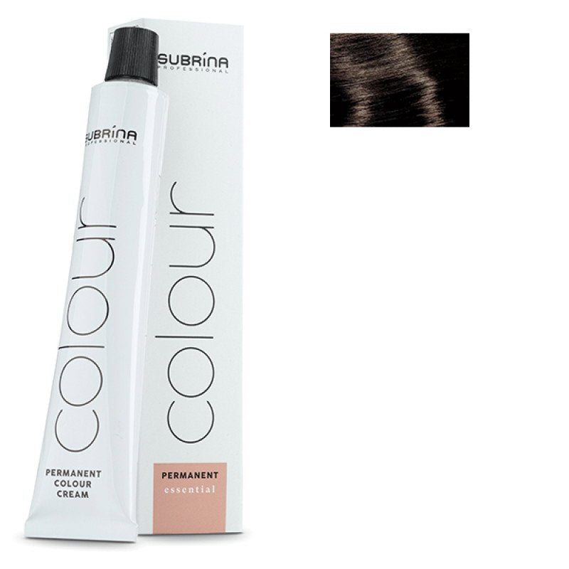 Subrina Professional Subrina Professional, Essential Colour, Permanente Haarfarbe, 3/00 Natural Dark Chestnut, 100 ml Regular