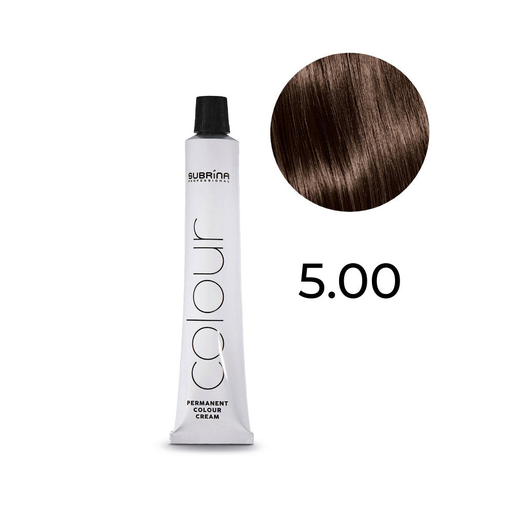 Subrina Professional Subrina Professional, Essential Colour, Permanente Haarfarbe, 5/00 Light Natural Warm Brown, 100 ml Regu