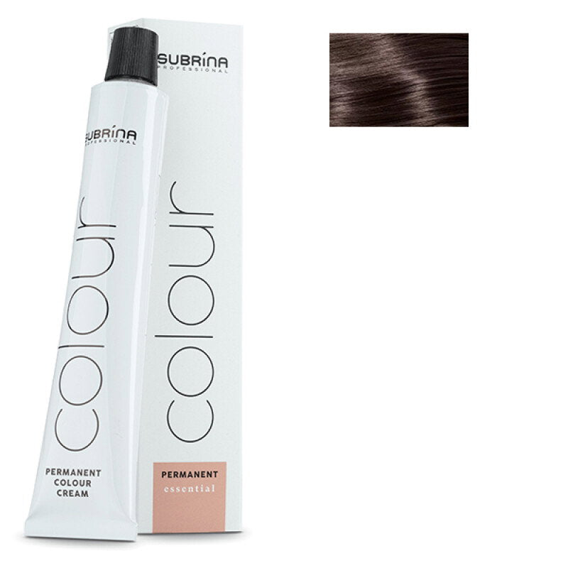 Subrina Professional, Essential Colour, Permanente Haarfarbe, 5/1 Ashy Light Chestnut, 100 ml