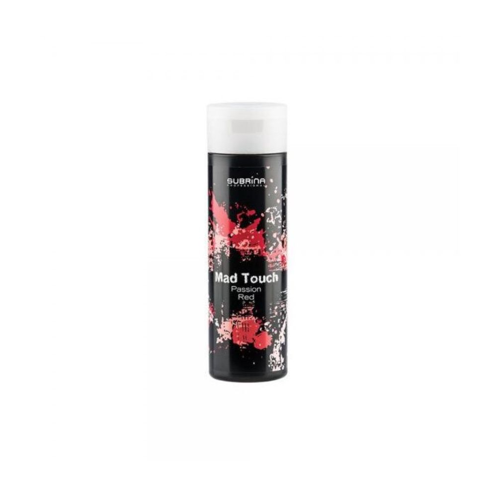 Subrina Professional, Mad Touch, Ohne Oxidationsmittel und ammoniakfrei, Haarfärbegel, Für Direktfärbung, Passion Red, 200 ml