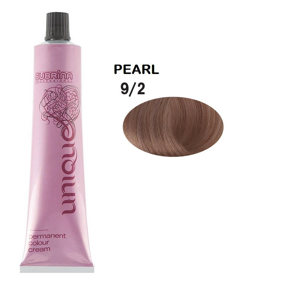 Subrina Professional, Unique, Permanente Haarfarbe, 9/2 Pearl, 100 ml