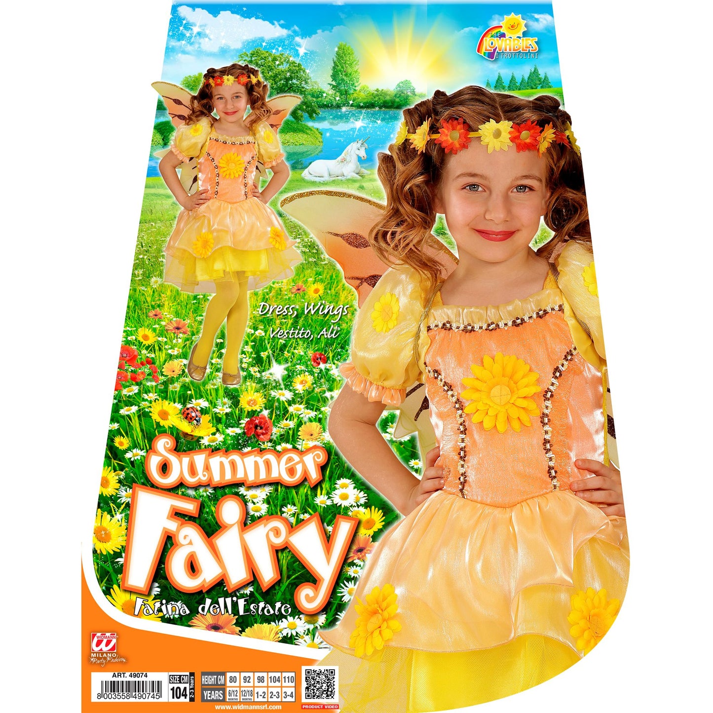"SUMMER FAIRY" (Kleid, Flügel) – Ansicht 4