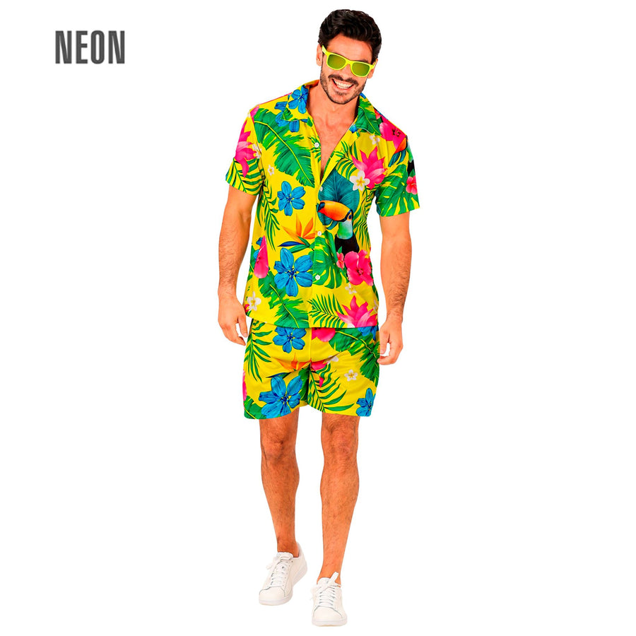 "SUMMER PARTY FASHION" (Hemd, Shorts) – Vorderansicht