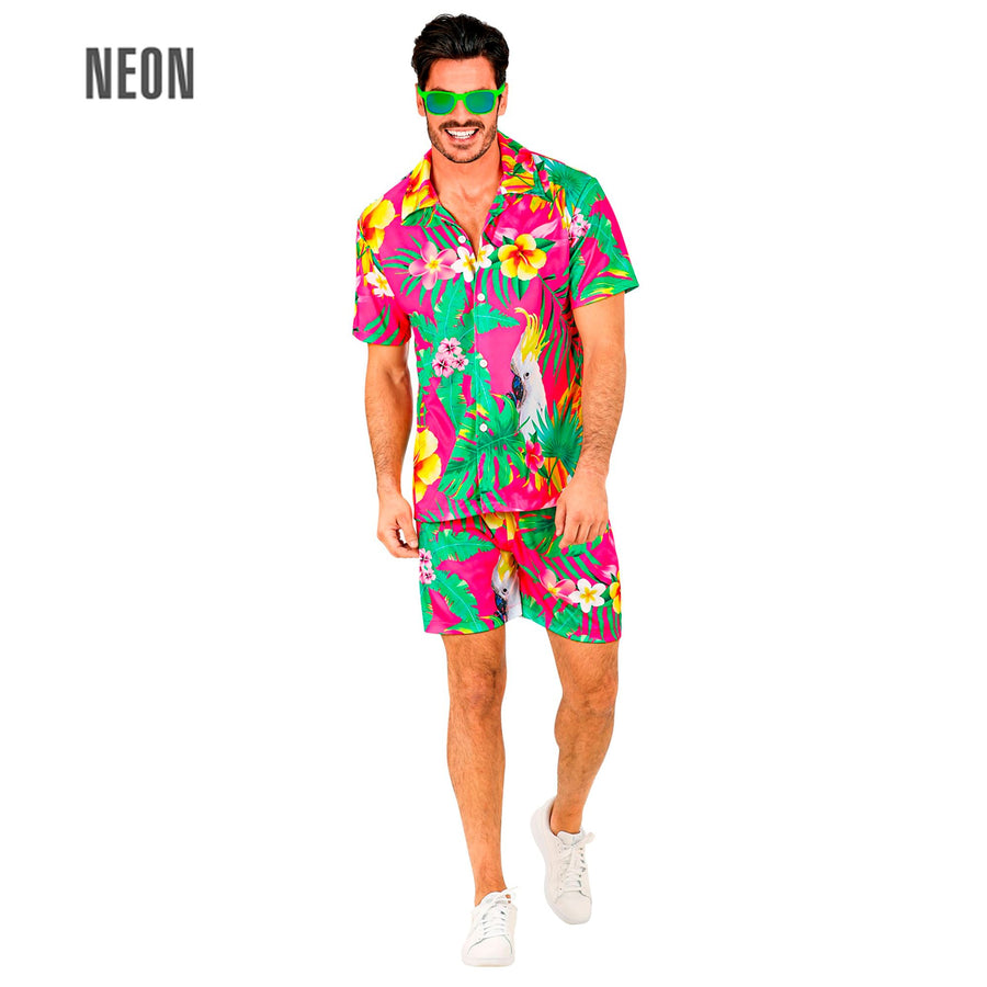 "SUMMER PARTY FASHION" (Hemd, Shorts) – Vorderansicht