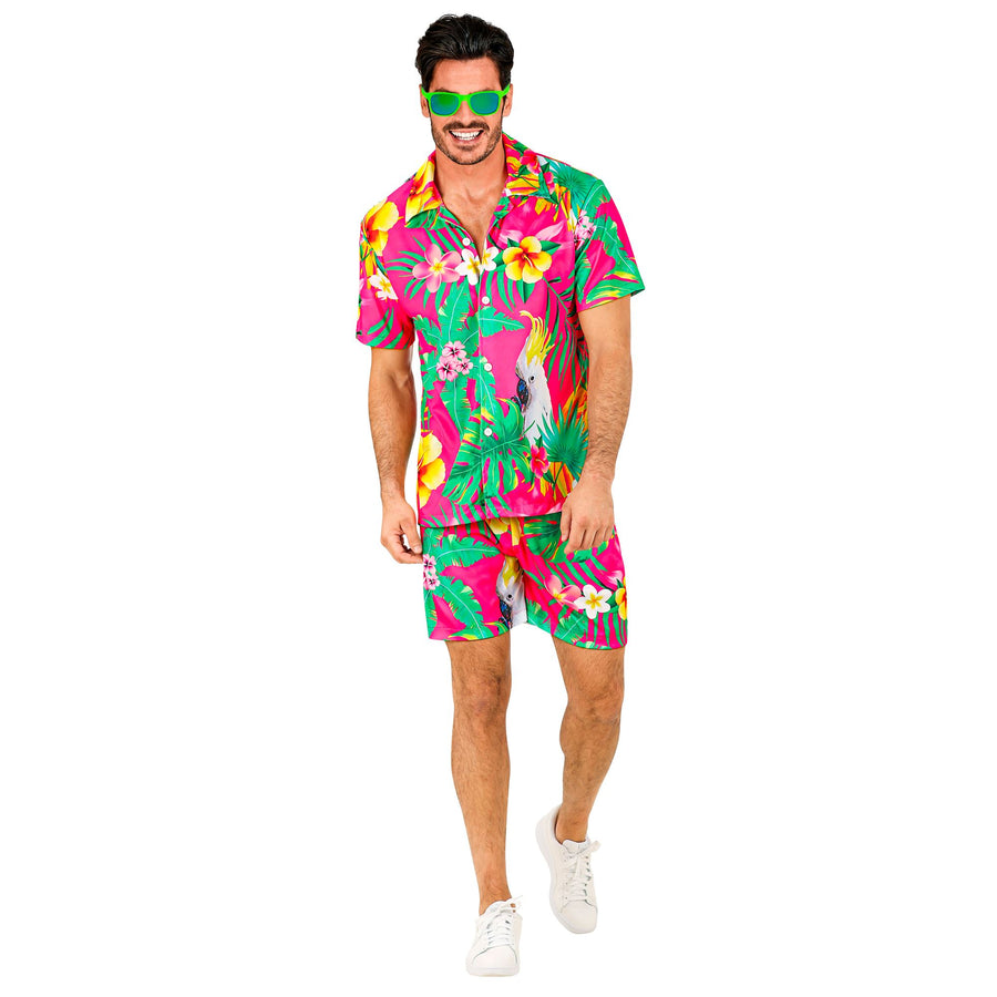 "SUMMER PARTY FASHION" (Hemd, Shorts) – Detailansicht