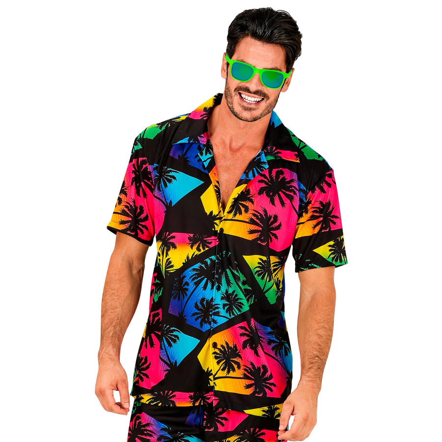 Widmann Herren Hawaiian Hemd Sommer Party bunt – Produktansicht