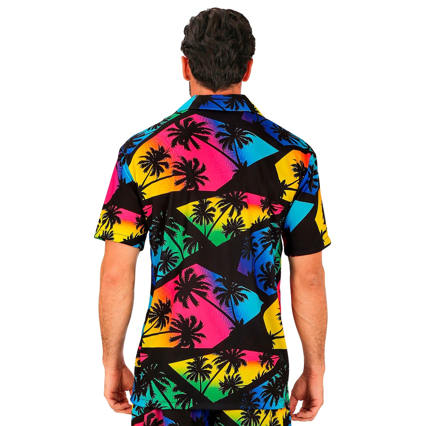 Widmann Herren Hawaiian Hemd Sommer Party bunt – Rückansicht