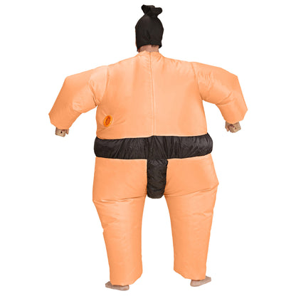 "SUMO-RINGER" (aufblasbares Kostüm mit Gebläse, Kopfbedeckung) mit Batterie – Ansicht 4