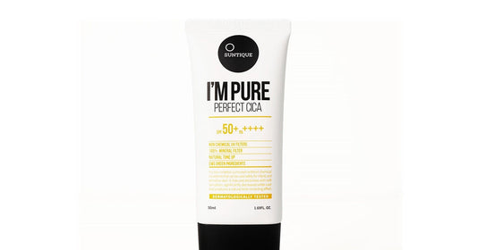 SUNTIQUE SUNTIQUE I'm Pure Perfect Cica Sonnenschutz SPF 50 50 ml Sonnenpflege