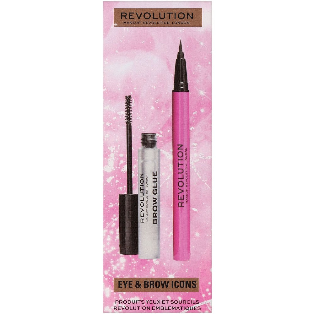 Revolution Make Up Eye & Brow Icons 2-teiliges Augen- und Augenbrauen-Make-up-Set