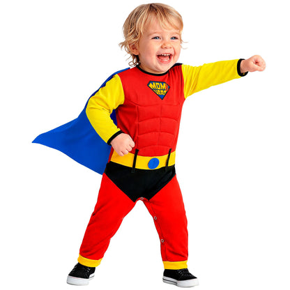 "SUPER BABY" (Overall mit Umhang) – Ansicht 3