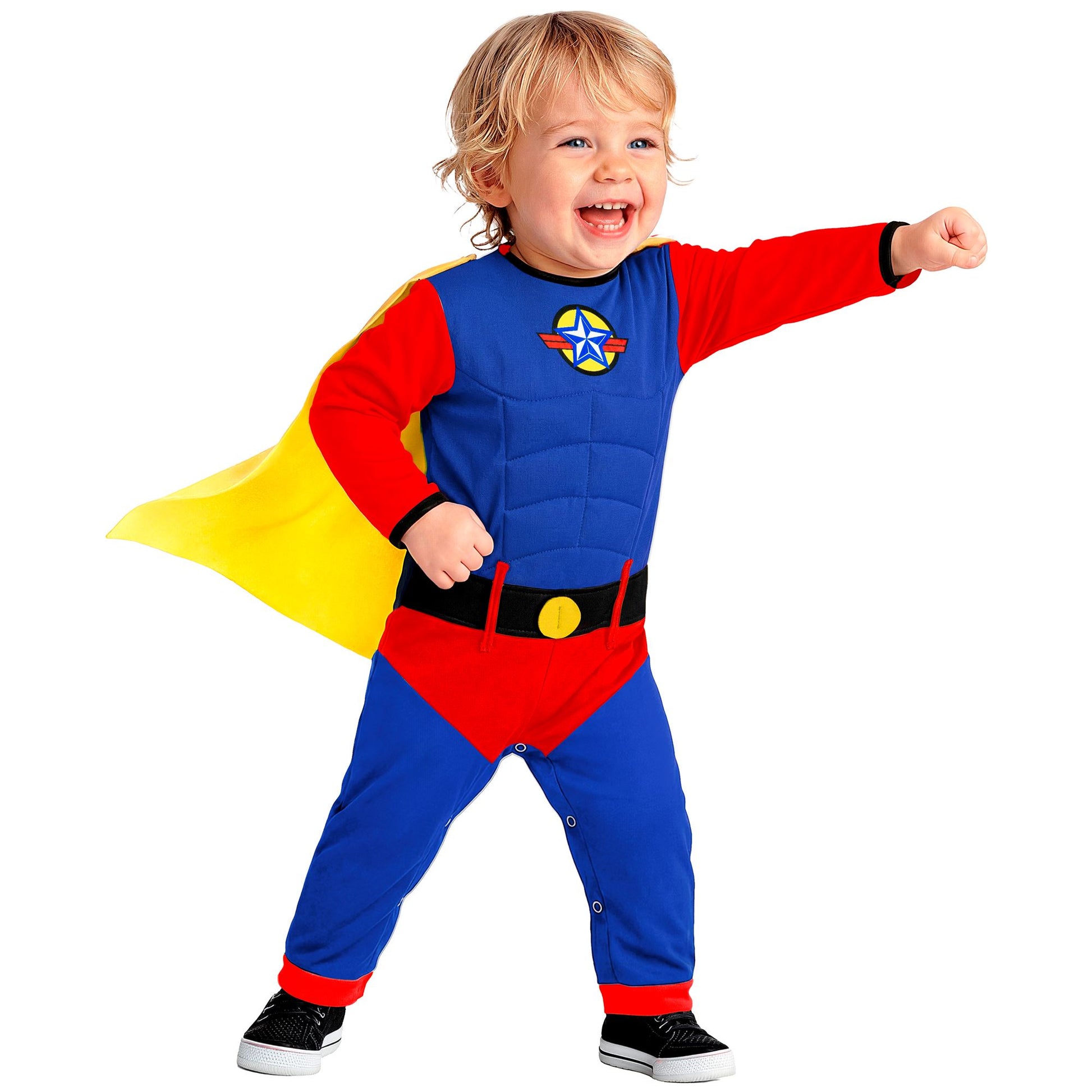 "SUPER BABY" (Overall mit Umhang) – Ansicht 3