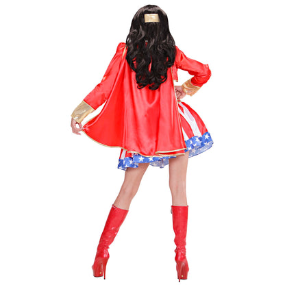 "SUPER HERO GIRL" (Kleid mit Umhang, Kopfteil) – Ansicht 3