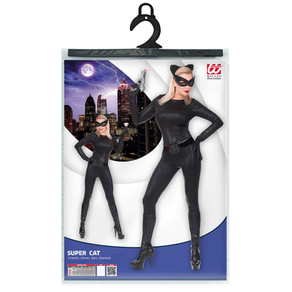 "SUPER KATZE" (Overall, Handschuhe, Ohren, Augenmaske) – Ansicht 5
