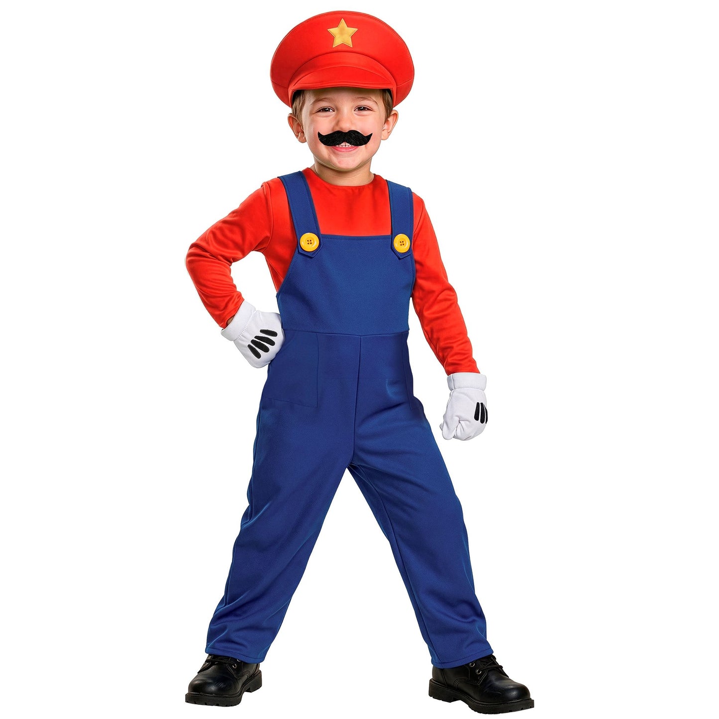 "SUPER KLEMPNER" (Latzhose, Oberteil, Mütze) – Ansicht 3