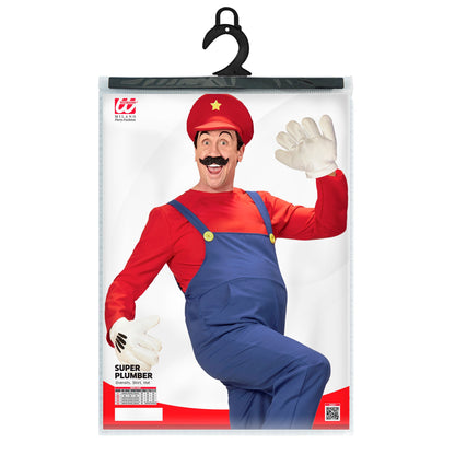 "SUPER KLEMPNER" (Latzhose, Oberteil, Mütze) – Ansicht 3