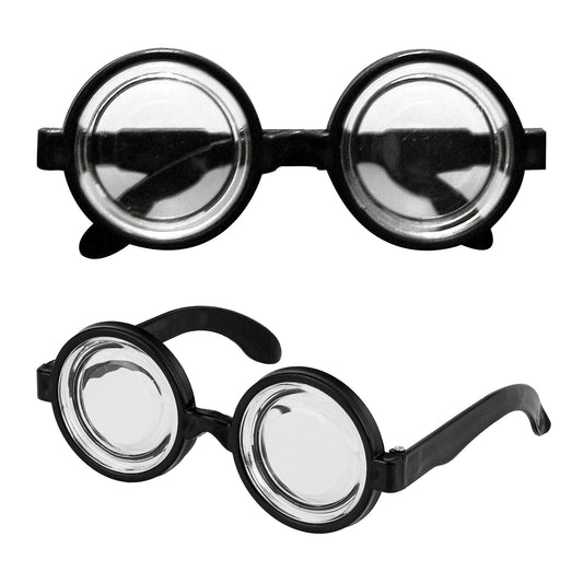 "SUPER KURZSICHTIGER BRILLE" – Vorderansicht