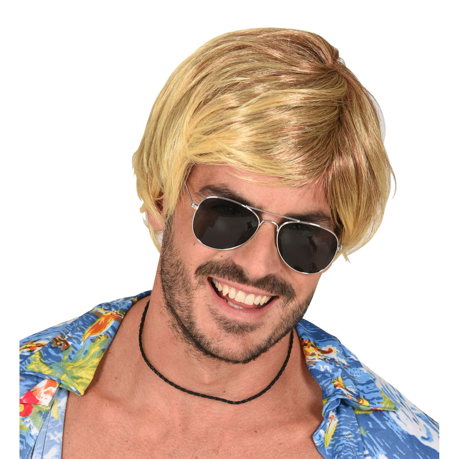 "SURFERBOY PERÜCKE" in Box – Vorderansicht
