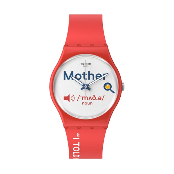 SWATCH ALL ABOUT MOM GZ713 Armbanduhr 34 mm
