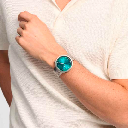 SWATCH AQUA SHIMMER SB07S100G Armbanduhr ansicht-2