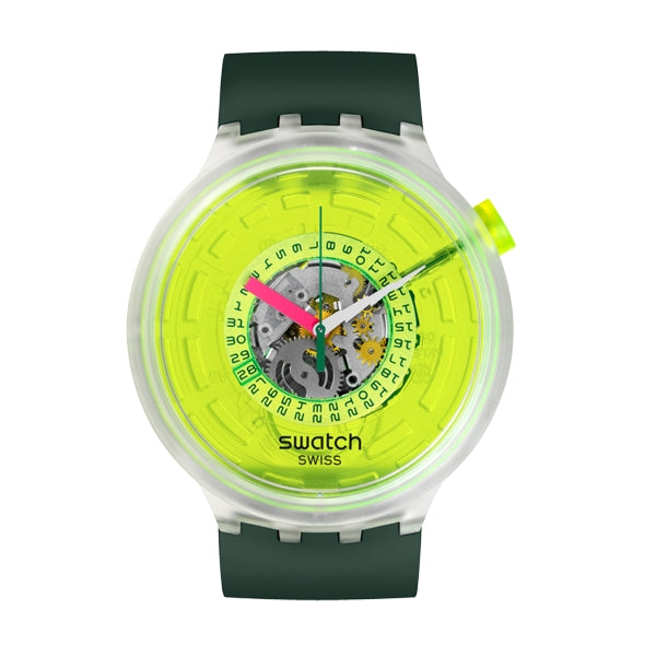 SWATCH BLINDED BY NEON SB05K400 Armbanduhr 47 mm
