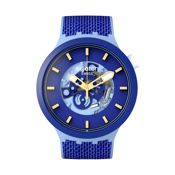 SWATCH BOUNCING BLUE SB05N105 Armbanduhr 47 mm Blau
