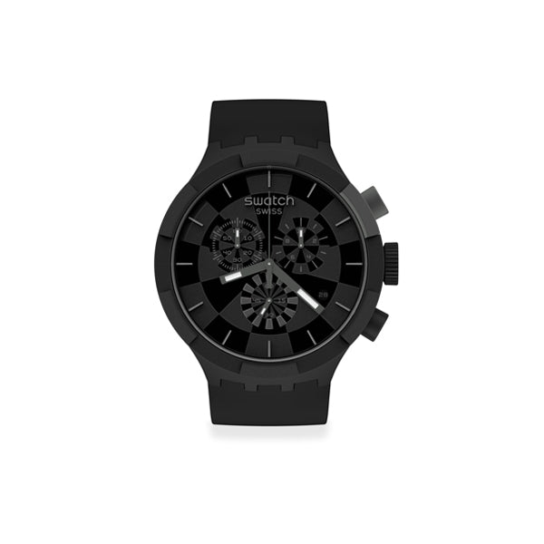 SWATCH CHECKPOINT BLACK SB02B400 Armbanduhr 47 mm Schwarz