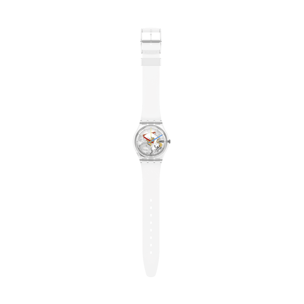 SWATCH CLEARLY GENT SO28K100-S06 Armbanduhr ansicht-2
