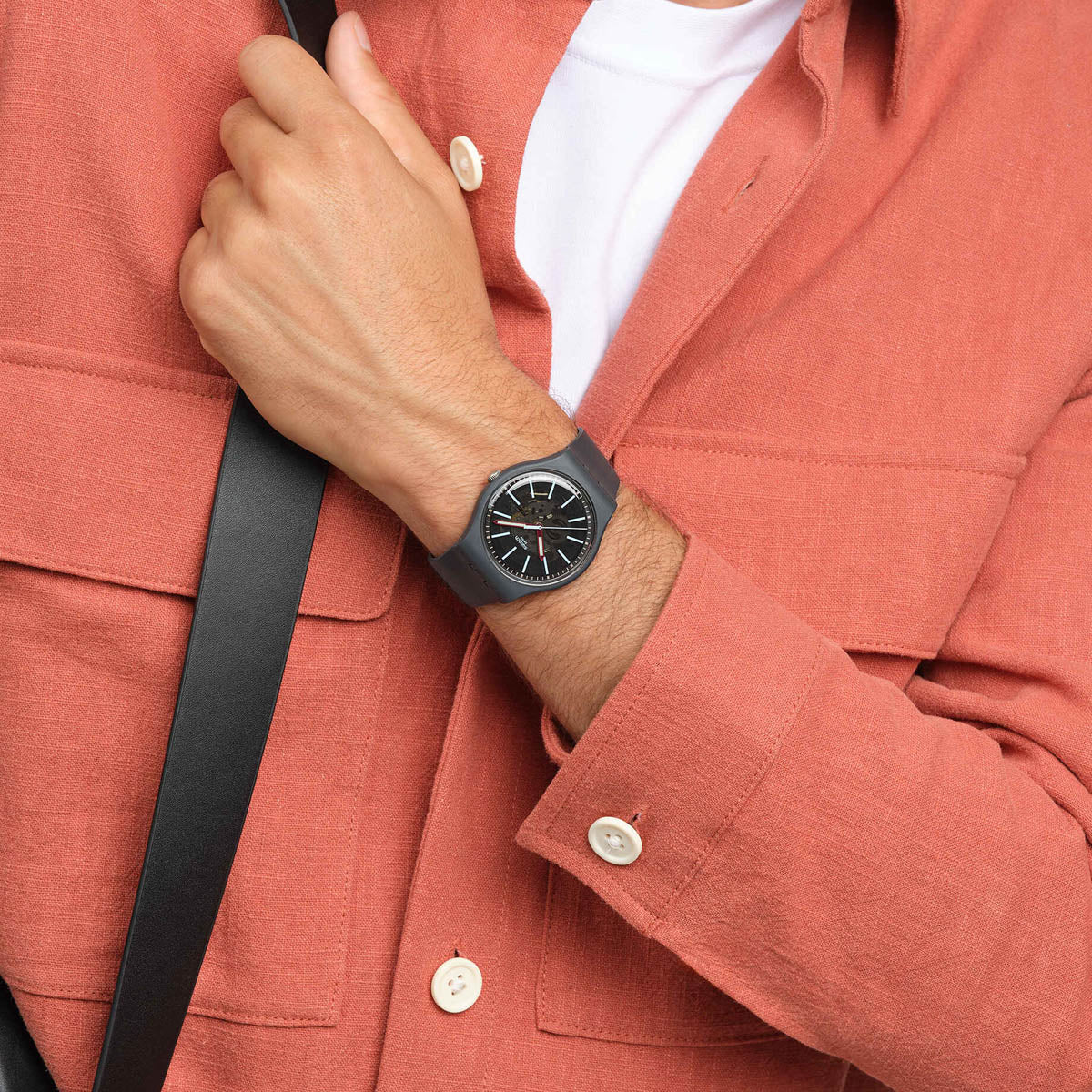 SWATCH COBBLESTONE STREET SO29A101 Armbanduhr ansicht-4