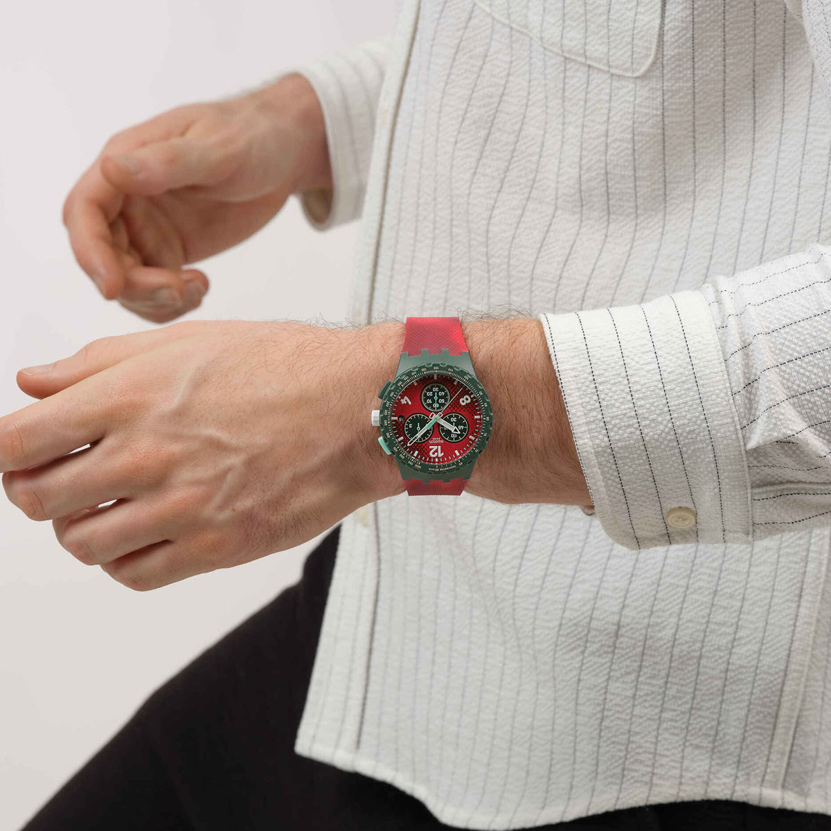 SWATCH CRIMSON FOLIAGE SUSG410 Armbanduhr ansicht-4