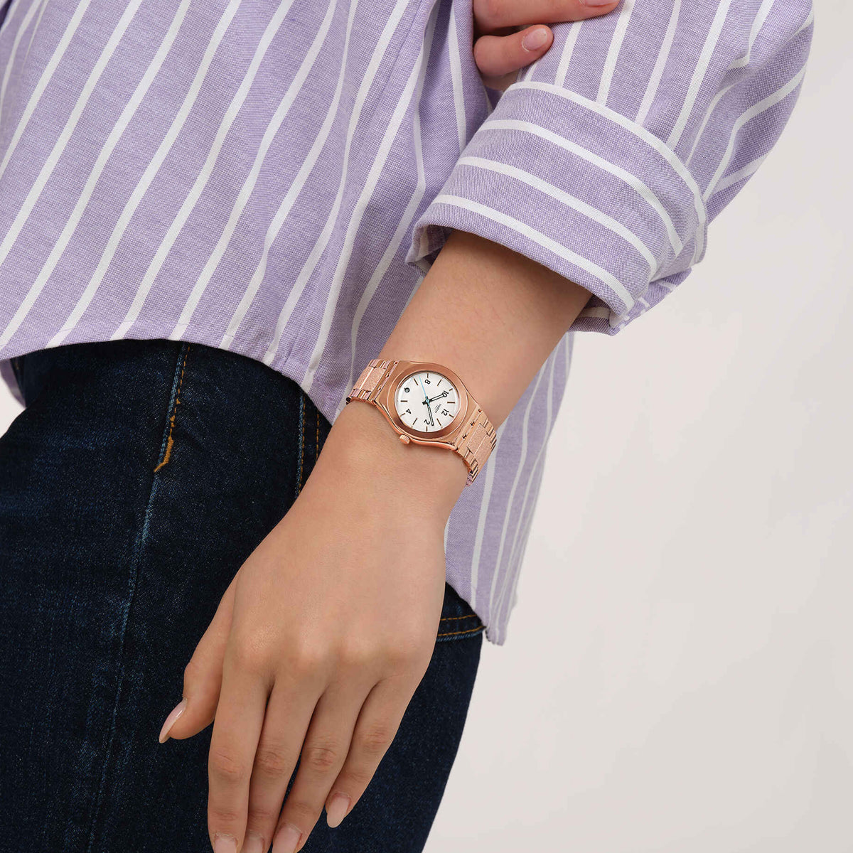 SWATCH ESSENCE OF ROSE YLG414G Armbanduhr ansicht-3