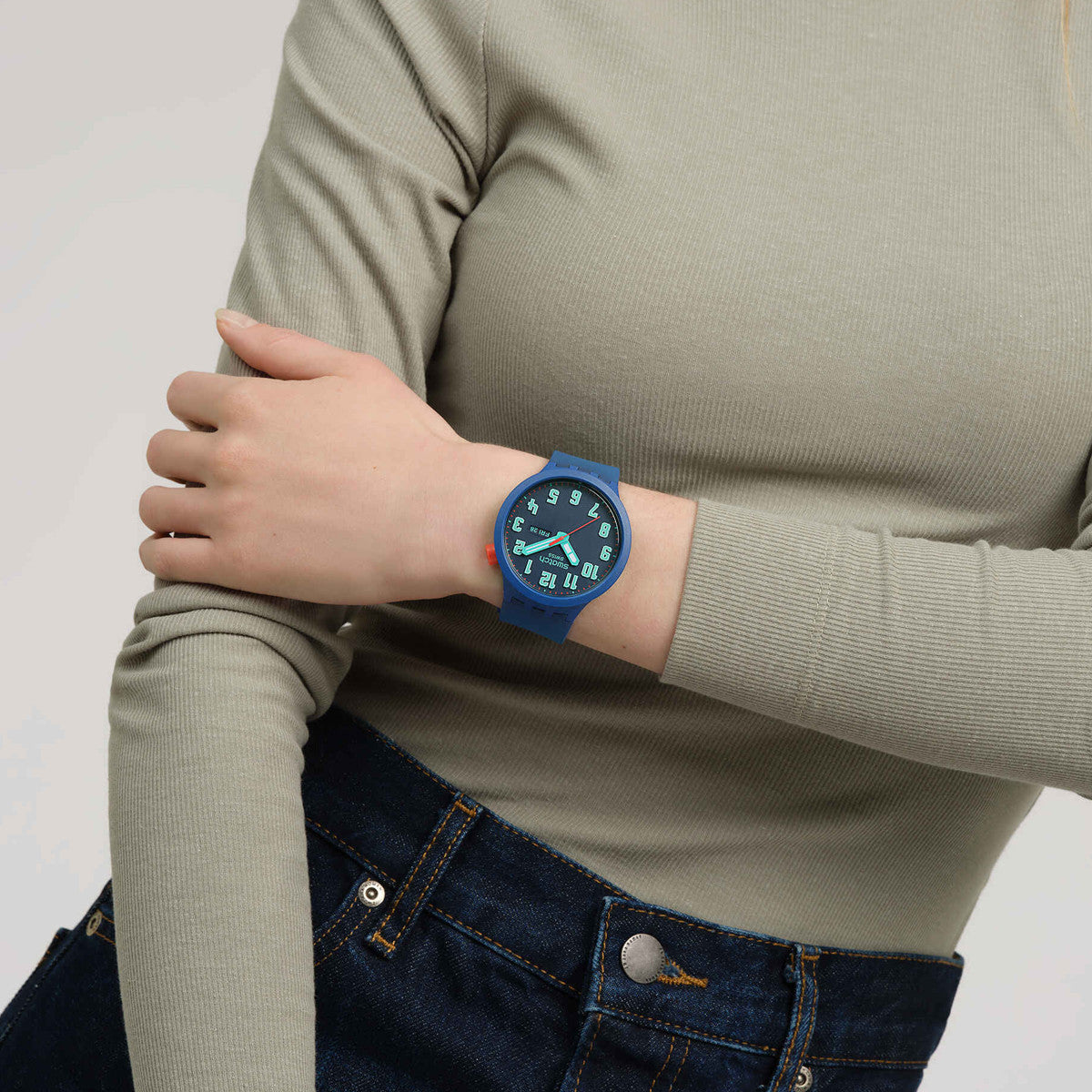 SWATCH ESSENTIALLY BOLD SB01N700 Armbanduhr ansicht-4