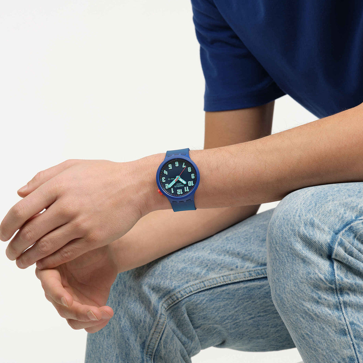 SWATCH ESSENTIALLY BOLD SB01N700 Armbanduhr ansicht-5