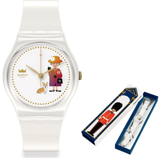 SWATCH HOW MAJESTIC GZ711 Only Time - Armbanduhr 34 mm