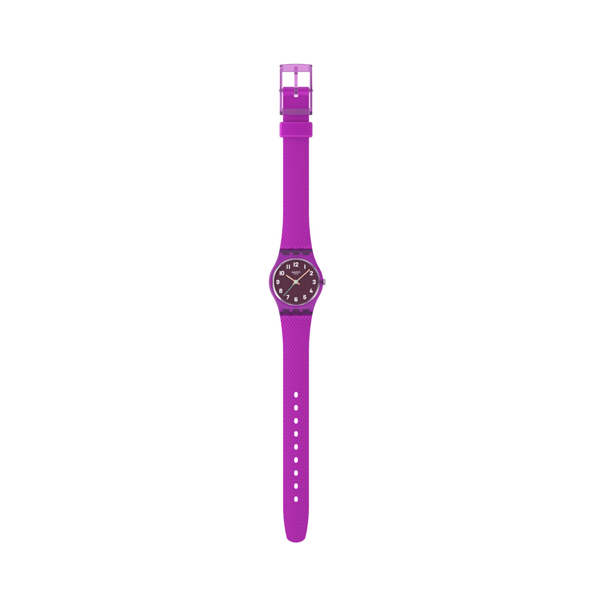 SWATCH MAGENTA WEAVE LV122 Armbanduhr ansicht-3