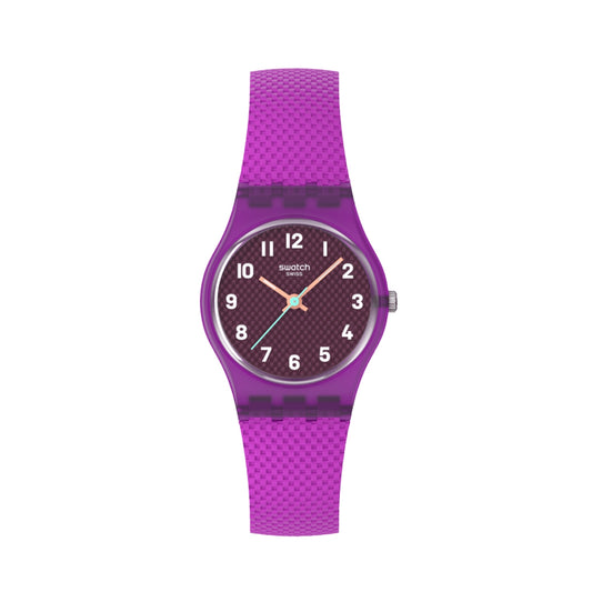 SWATCH MAGENTA WEAVE LV122 Armbanduhr