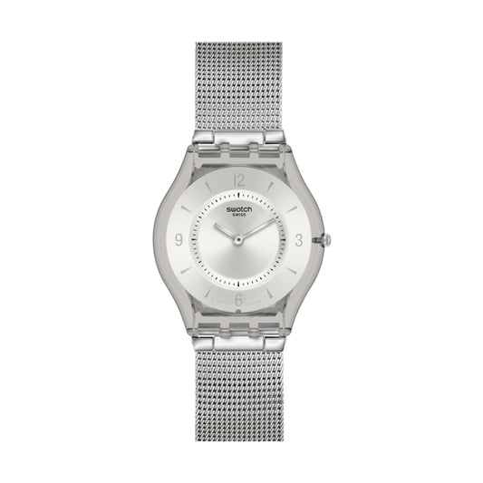 SWATCH METAL KNIT SS08M100M Armbanduhr 34 mm