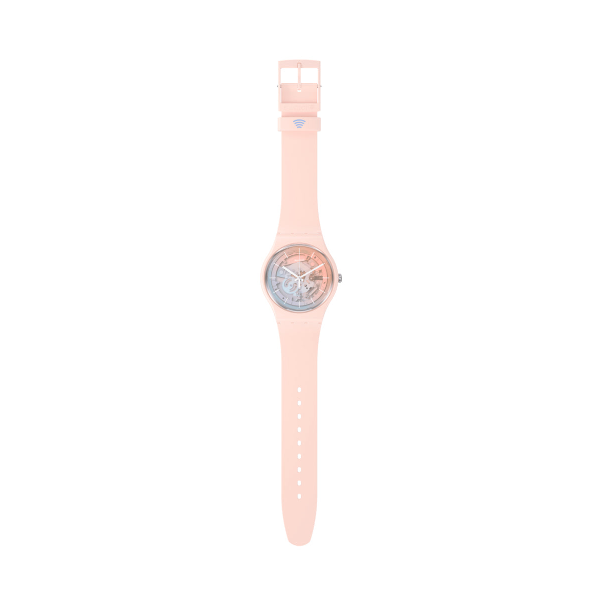 SWATCH Mod. FLEETINGLY PINK PAY! SO32P103-5300 Armbanduhr Rosa ansicht-2