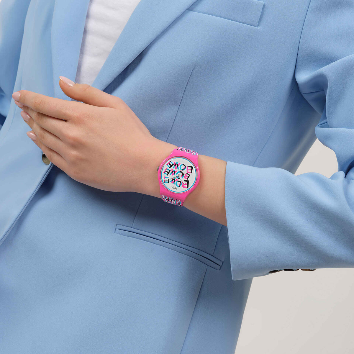 SWATCH Mod. LOVE & BLAH SO29Z156 Armbanduhr ansicht-4