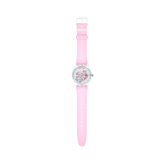 SWATCH Mod. PERFECTLY PINK PAY! SO29K121-6000 Armbanduhr Rosa – Produktansicht