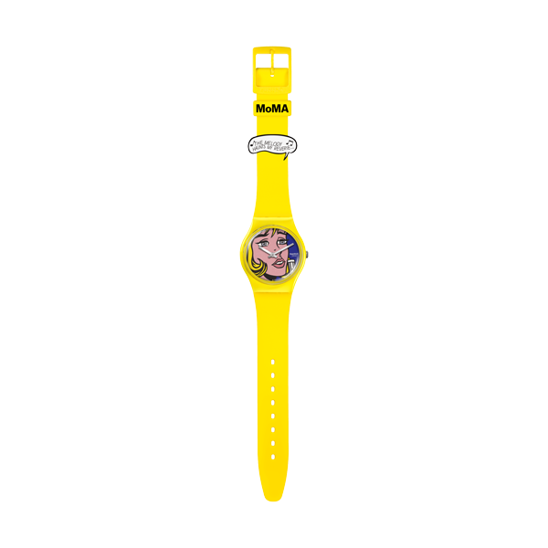 SWATCH Mod. REVERIE BY ROY LICHTENSTEIN, THE WATCH SO28Z117 Armbanduhr 34 mm ansicht-2
