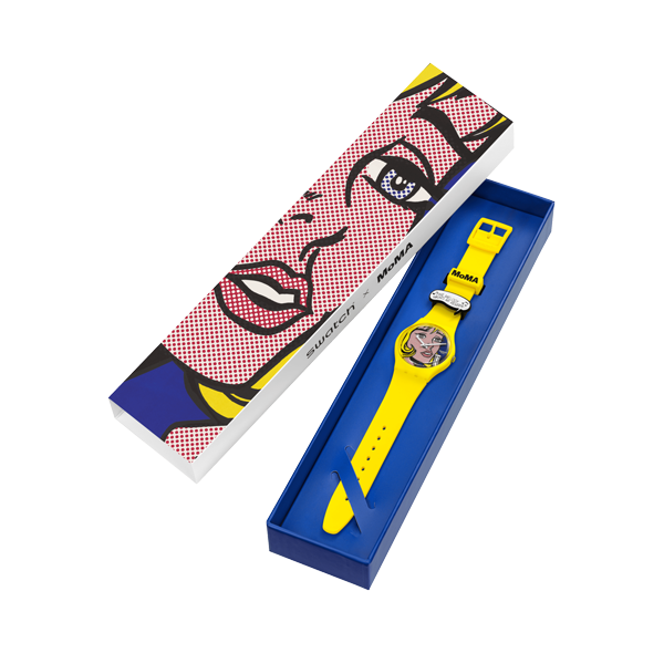 SWATCH Mod. REVERIE BY ROY LICHTENSTEIN, THE WATCH SO28Z117 Armbanduhr 34 mm ansicht-3