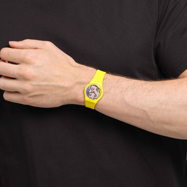 SWATCH Mod. REVERIE BY ROY LICHTENSTEIN, THE WATCH SO28Z117 Armbanduhr 34 mm ansicht-5