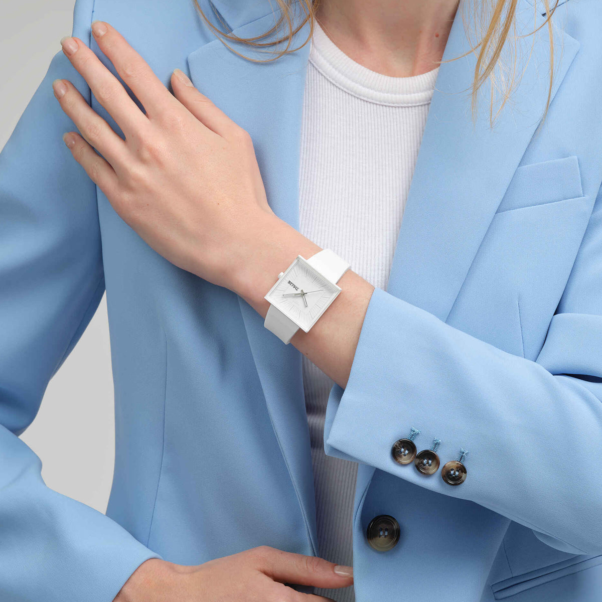 SWATCH Mod. WHAT IF…ALLWHITE? SO34W700 Armbanduhr Weiss ansicht-4