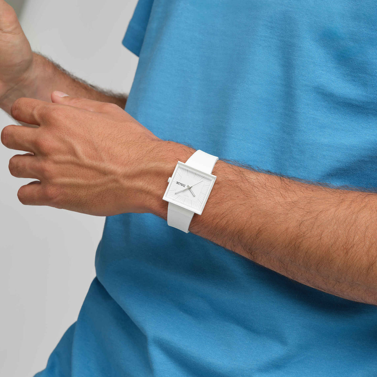 SWATCH Mod. WHAT IF…ALLWHITE? SO34W700 Armbanduhr Weiss ansicht-5