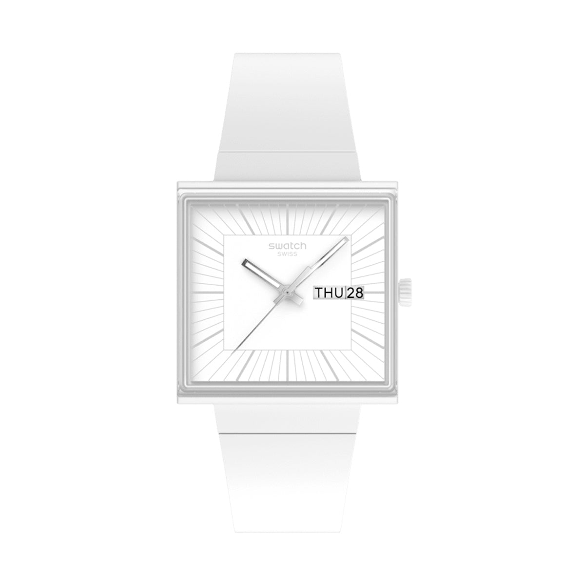 SWATCH Mod. WHAT IF…ALLWHITE? SO34W700 Armbanduhr Weiss