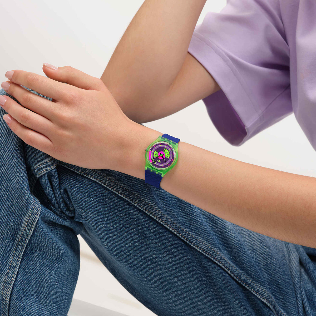 SWATCH NEON SKYCHART SO28G704 Armbanduhr ansicht-4